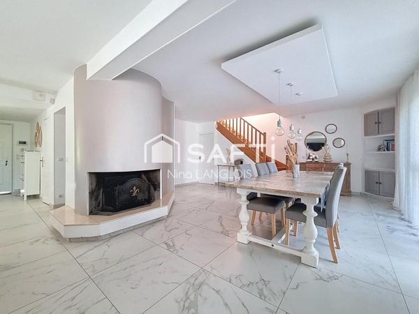 Maison contemporaine familiale – volumes exceptionnels