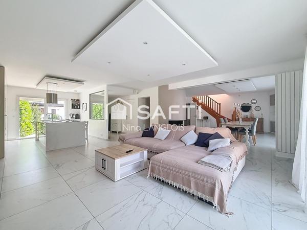 Maison contemporaine familiale – volumes exceptionnels