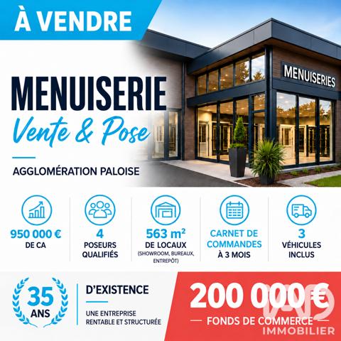 Charpente, Menuiserie​ à vendre 563 m² Lasseube