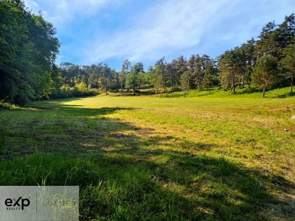 Tranquillité et espace – Propriété moderne avec terrain boisé