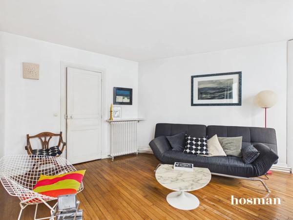 Appartement 4 pièces - 74m² Carrez - Rue Lamarck, Paris 18ème - Lamarck Caulaincourt