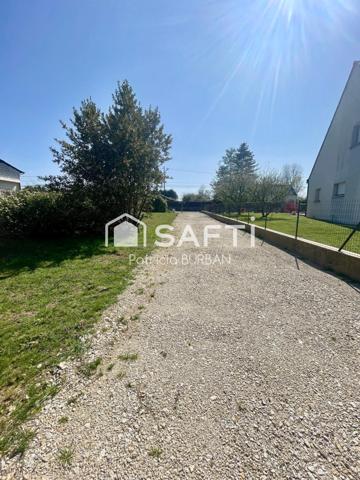 Terrain viabilisé proche centre ville de 1261 M2