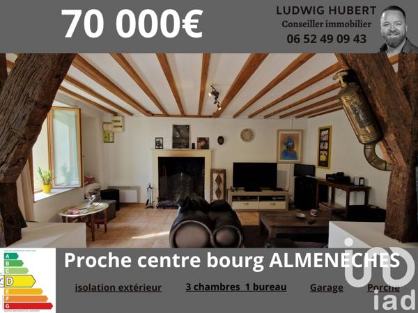 Maison à vendre 5 pièces 104 m² Almenêches