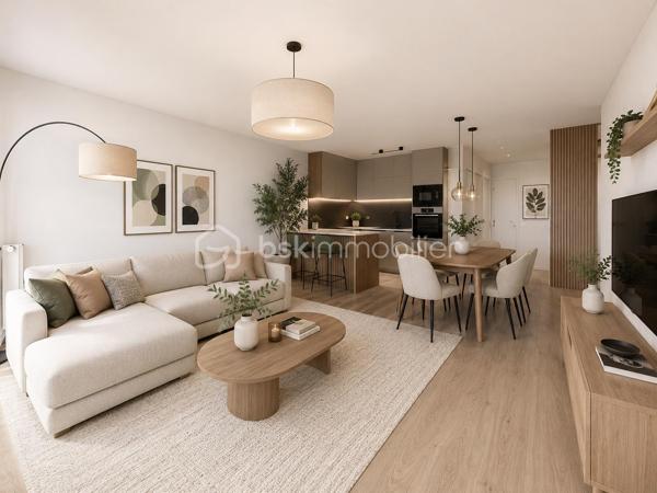 Nouvelle Opportunité et en Exclusivité à Noyal-sur-Vilaine en plein centre ville

Découvrez ce spacieux appartement T3 de 64 m², idéalement situé au premier étage d'une petite copropriété récente avec ascenseur.

Points forts :

Espace de vie lumineux avec une cuisine aménagée et équipé ouverte sur le salon et le séjour.
Deux chambres confortables desservie par une entrée nuit.
Une grande salle de bain fonctionnelle et WC séparé.
Bel extérieur avec un balcon exposé sud.
Garage fermé, offrant sécurité et praticité.
Copropriété sécurisée par badge et interphone.

Emplacement privilégié :

À proximité immédiate des commerces, écoles et transports en commun.
Gare accessible en 5 minutes, parfait pour les déplacements quotidiens.

Cet appartement réunit confort, fonctionnalité et emplacement stratégique. Ne passez pas à côté de cette opportunité rare !