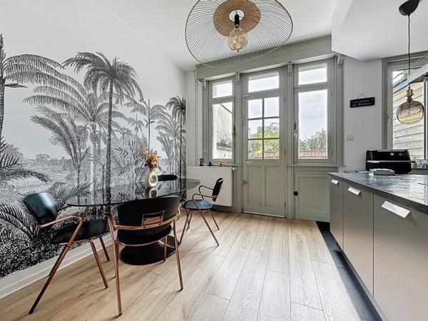 Maison mitoyenne 2 côtés Marcq-en-Baroeul 90 m²