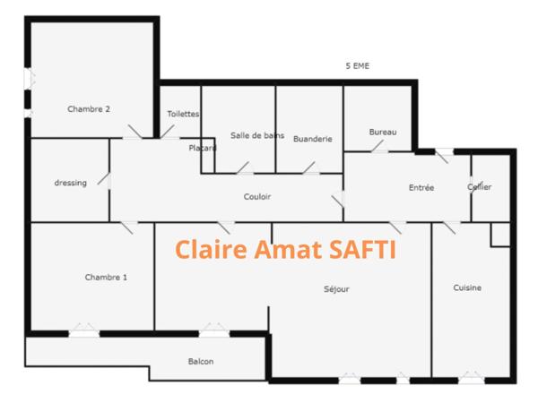 DERNIER ETAGE AVEC RAVALEMENT COMPRIS / BOX 2 PARK