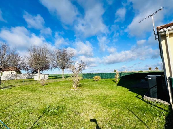 Maison plain pied 3 chambres et jardin