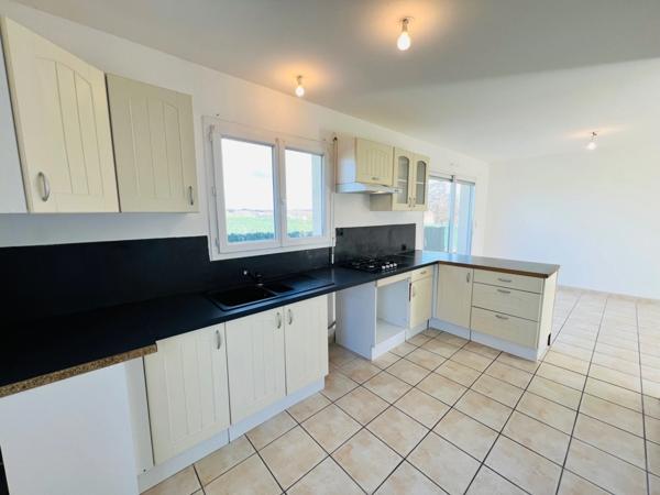 Maison plain pied 3 chambres et jardin