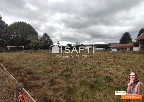 Terrain à bâtir de 1000 m2