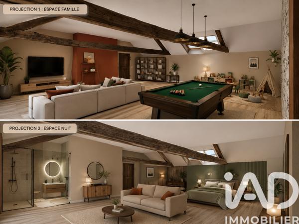 Maison à vendre 9 pièces 261 m² Saint-Aubin-d'Aubigné