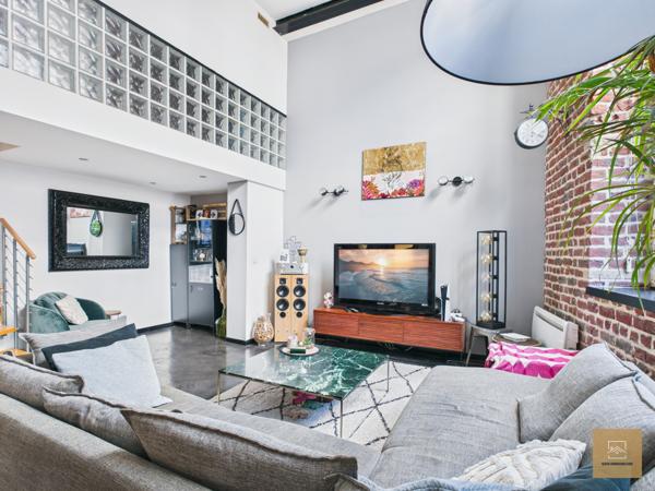 Tourcoing (59200) Loft T2 bis de 84m2 situé à Tourcoing, limite Mouvaux