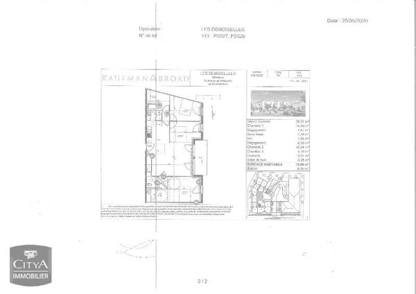 Appartement à louer 4 pièces 79.6m²