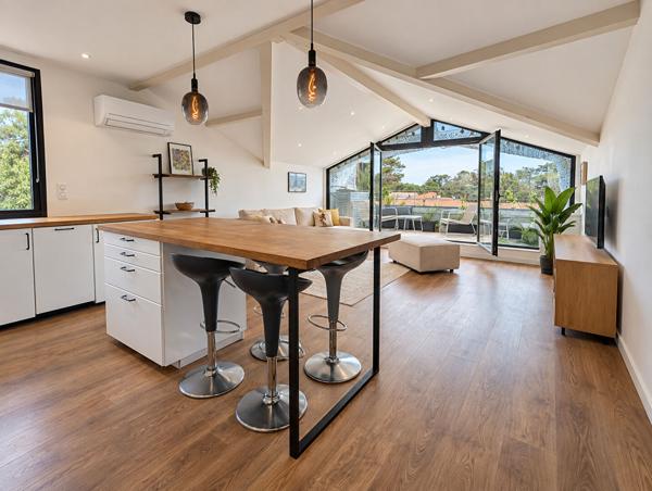 Appartement 3 pièces, 60 m² quartier des Vignes Capbreton, parking, cave