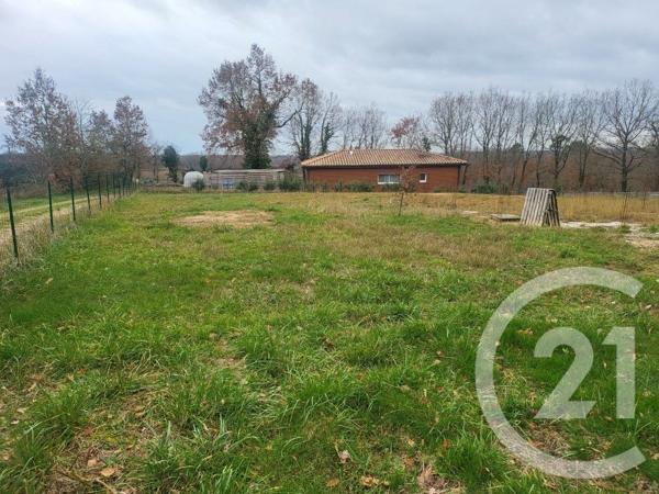 Terrain à vendre  2043 m2 MONCLAR DE QUERCY - 82