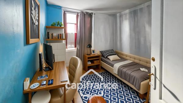 Grande maison à fort potentiel-divisible en 5 appartements- un terrain constructible- des travaux de rénovation-