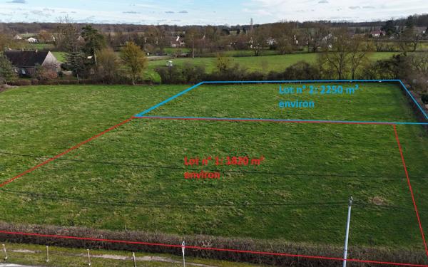 Terrain à vendre    La Charmée