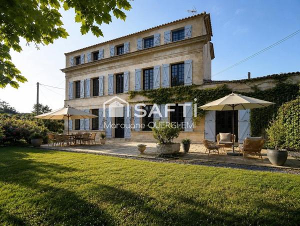ENTRE VIGNE ET MER, UNE PROPRIÉTÉ UNIQUE À LISTRAC-MÉDOC 33480
