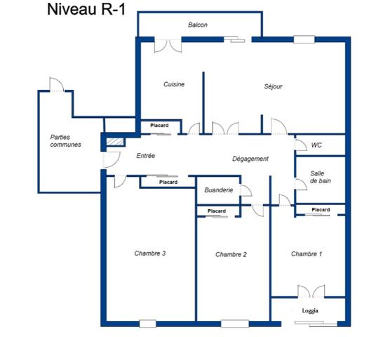 BEL APPARTEMENT DE 136,98 M² AVEC BALCON & GRAND GARAGE