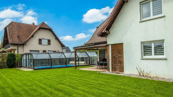 RANTZWILLER (68) : à vendre maison familiale 8 pièces avec jardin et piscine