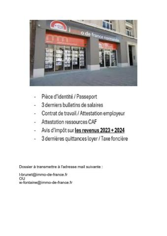 Maison à louer au Havre (76620)