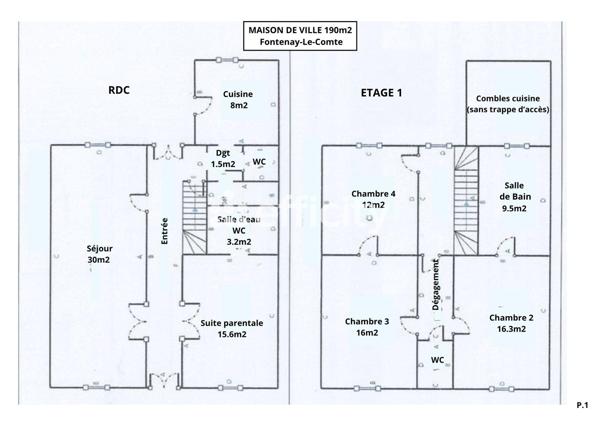 Maison 8 pièces - 190 m²
