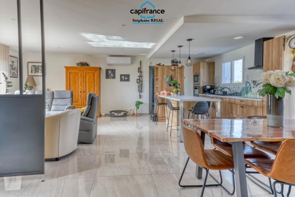 Maison à vendre 5 pièces Maison de 123 m2 habitables sur 800m2 de terrain et piscine