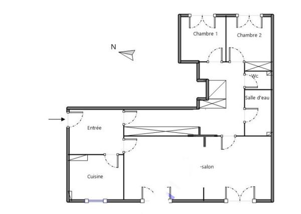 Appartement 4 pièces - 91 m²