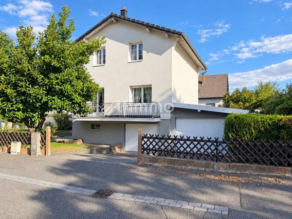 Richwiller – Charmante maison avec jardin et deux garages
