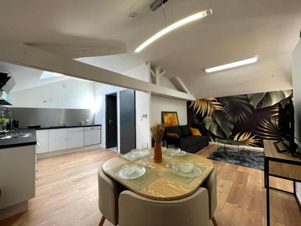 Maison  3 pièce(s)  1 chambre(s)  60 m²