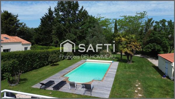 Maison de famille, 5 chambres, piscine, grand terrain