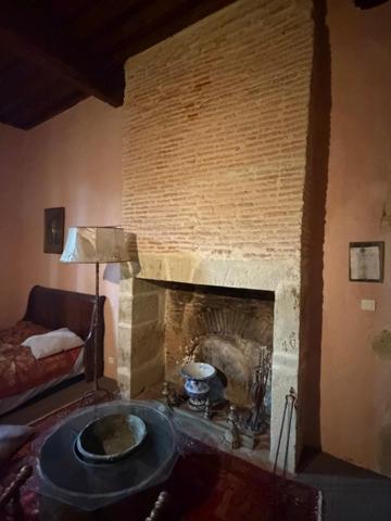 MARCIAC(32): ancienne SEIGNEURIE avec BEAU CHATEAU XIV sur 3,5ha, cachée, au bout du chemin, sans voisin, en campagne, 500m2 habitables, piscine chauffée, découvrez les riches heures des seigneurs