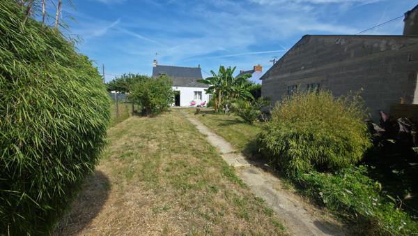 Maison  non mitoyenne 3 chambres avec vie de plain-pied, garage et stationnement à SAINT NAZAIRE quartier MEAN PENHOET