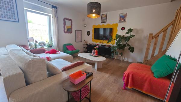 Maison  non mitoyenne 3 chambres avec vie de plain-pied, garage et stationnement à SAINT NAZAIRE quartier MEAN PENHOET
