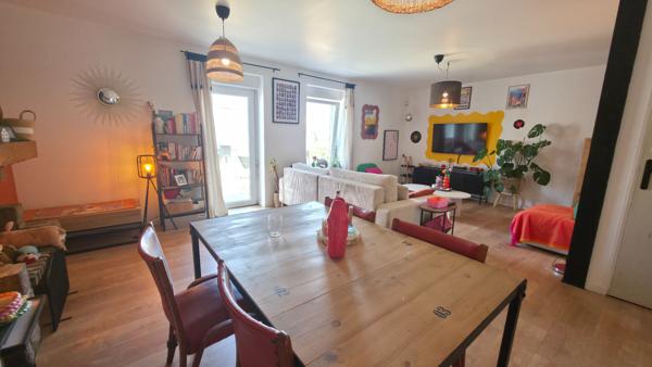 Maison  non mitoyenne 3 chambres avec vie de plain-pied, garage et stationnement à SAINT NAZAIRE quartier MEAN PENHOET