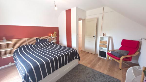 Maison  non mitoyenne 3 chambres avec vie de plain-pied, garage et stationnement à SAINT NAZAIRE quartier MEAN PENHOET