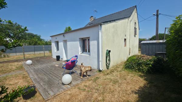 Maison  non mitoyenne 3 chambres avec vie de plain-pied, garage et stationnement à SAINT NAZAIRE quartier MEAN PENHOET