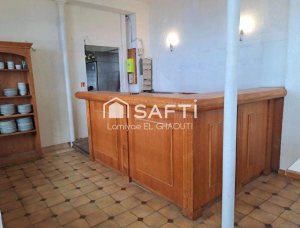 MURS & fdc LIBRES d'un RESTAURANT quartier RASPAIL