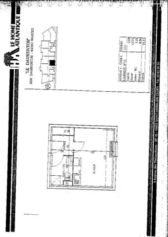 Appartement à louer à Nantes (44000)