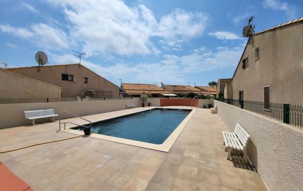 Vente Maison de coin avec garage et parking Portiragnes-plage   