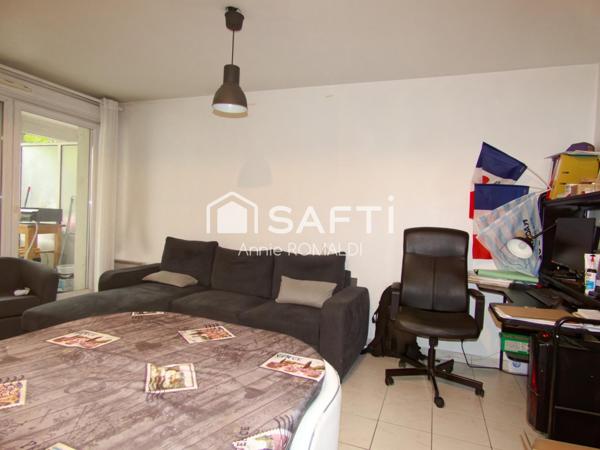 BEL APPARTEMENT F2 EN REZ DE CHAUSSEE  AVEC TERRASSE - QUARTIER VOLEMBERT