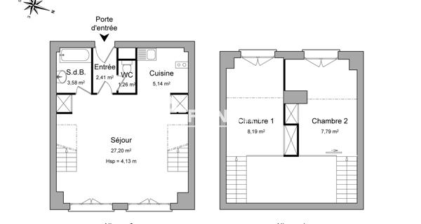 Location Appartement 3 pièces 55.57 m² - Valence 26000