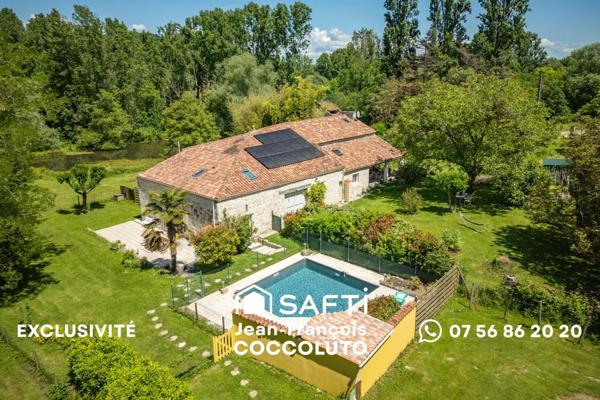 Belle propriété en pierre proche d'Agen