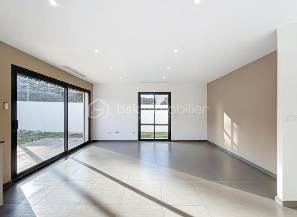 Maison contemporaine de 75 m²