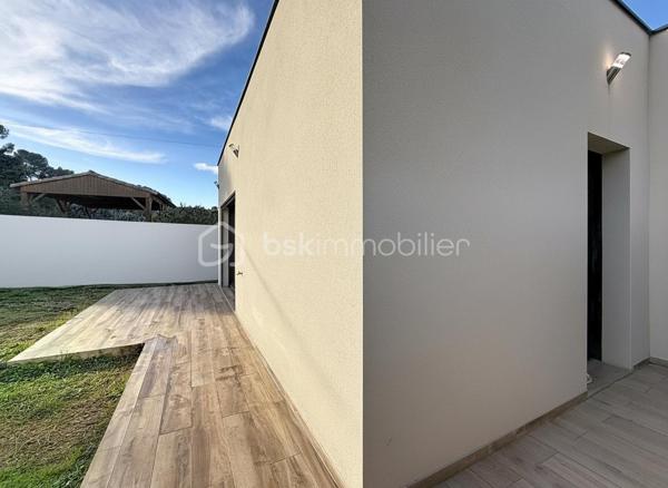 Maison contemporaine de 75 m²