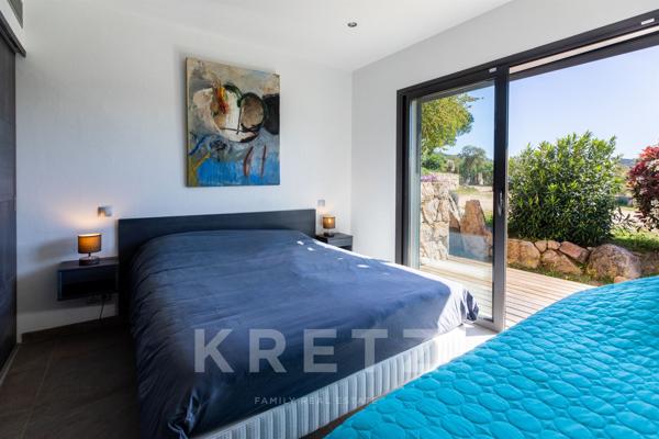 VILLA AVEC PISCINE ET VUE MER SUR SANTA GUILIA AU CALME