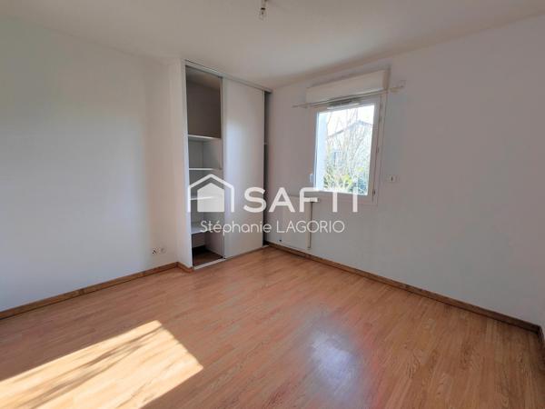 Investissement locatif – Appartement T2 vendu loué en résidence seniors à Aucamville