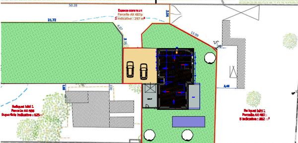 Terrain à vendre 607 m² Cugnaux