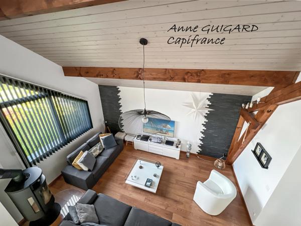 ARCHAMPS (74) - Maison contemporaine 6 pièces avec vue panoramique