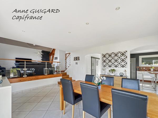 ARCHAMPS (74) - Maison contemporaine 6 pièces avec vue panoramique