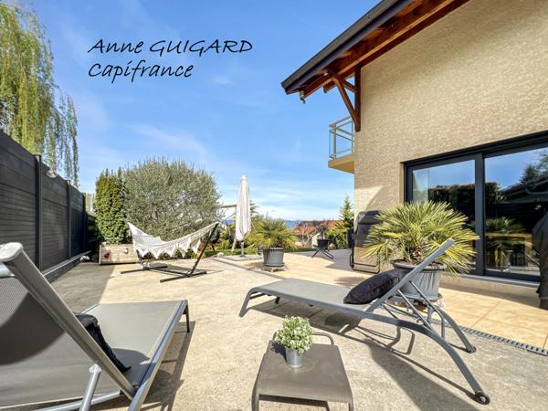 ARCHAMPS (74) - Maison contemporaine 6 pièces avec vue panoramique